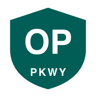 NY 909D (unsigned reference route) Ocean Parkway highway shield road sign — Long Island, NY