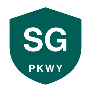 NY 908K (unsigned reference route, southern half) Sagtikos State Parkway highway shield road sign — Long Island, NY