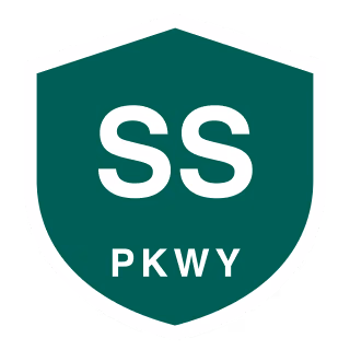 SSP Southern State Parkway highway shield road sign — Long Island, NY